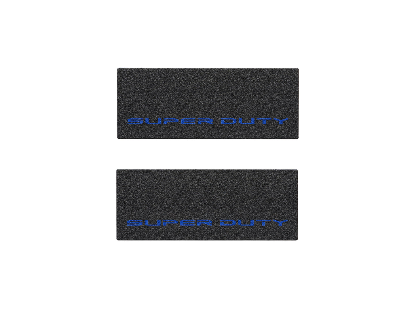 Door Sill Protection Overlays (Textured) Fits 2017-2022 Ford Super Duty by Tufskinz.com