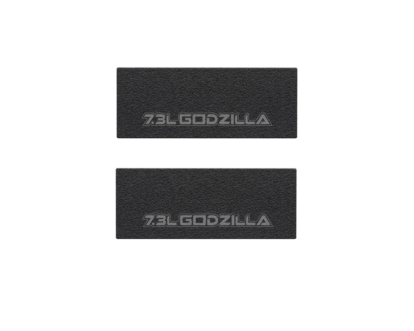 Door Sill Protection Overlays (Textured) Fits 2017-2022 Ford Super Duty by Tufskinz.com