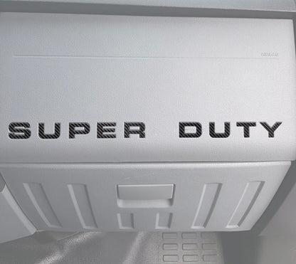 Glove Box Letter Inserts Fits Fits 2008-2016 Ford Super Duty by Tufskinz.com