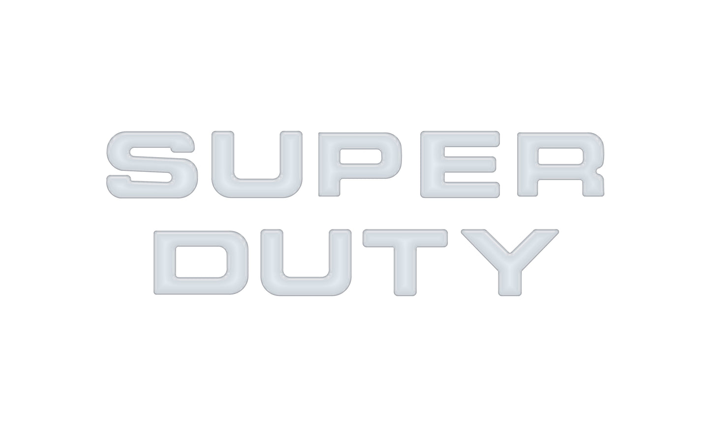 Glove Box Letter Inserts Fits Fits 2008-2016 Ford Super Duty by Tufskinz.com