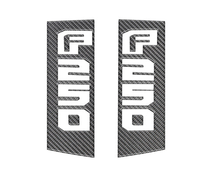 Side Emblem Accent Trim Fits 2017-2022 Ford Super Duty by Tufskinz.com