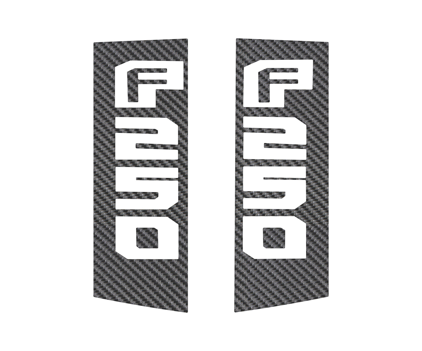 Side Emblem Accent Trim Fits 2017-2022 Ford Super Duty by Tufskinz.com