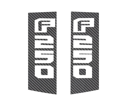 Side Emblem Accent Trim Fits 2017-2022 Ford Super Duty by Tufskinz.com