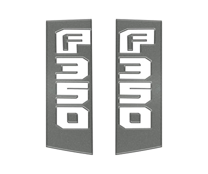 Side Emblem Accent Trim Fits 2017-2022 Ford Super Duty by Tufskinz.com