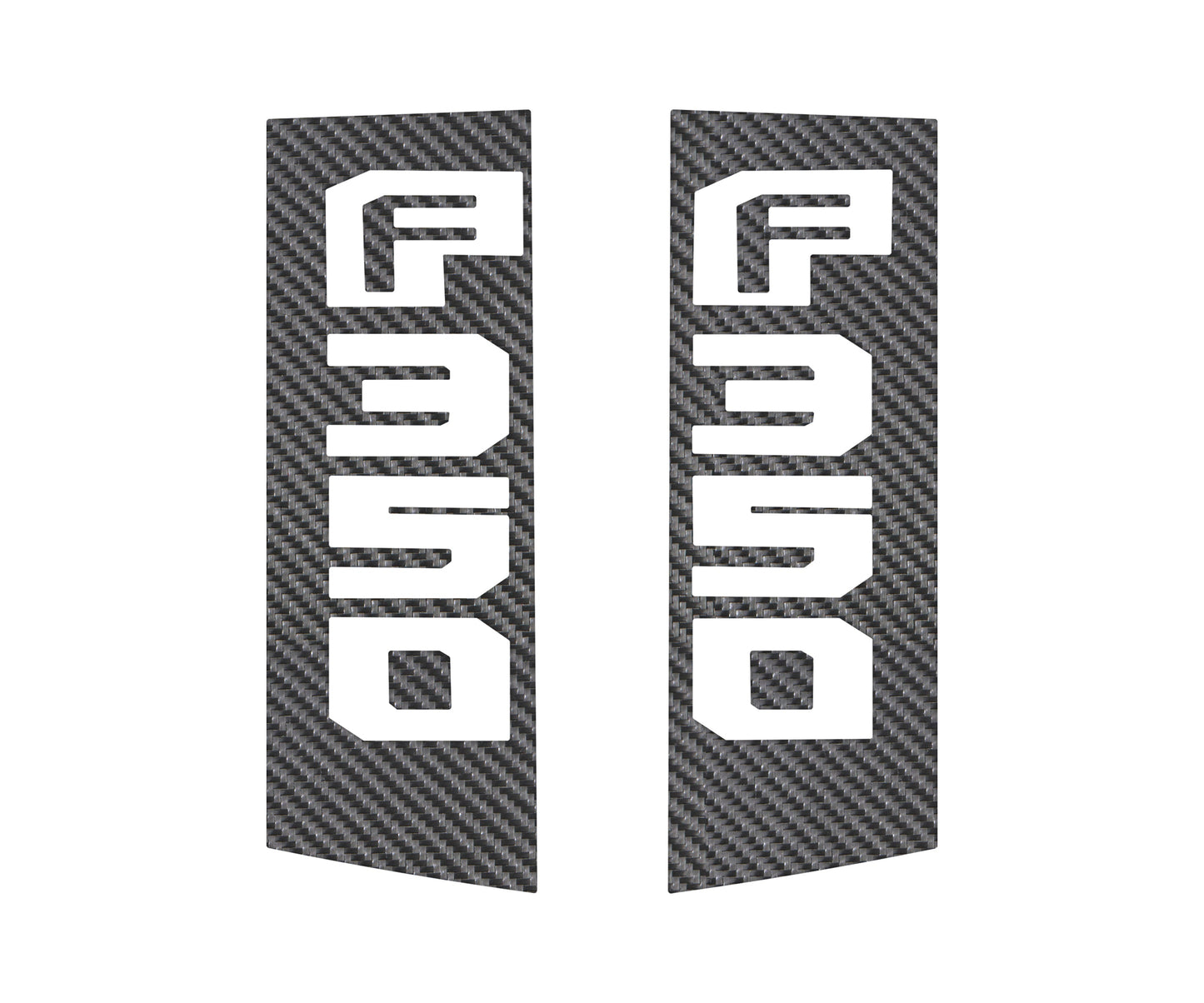 Side Emblem Accent Trim Fits 2017-2022 Ford Super Duty by Tufskinz.com