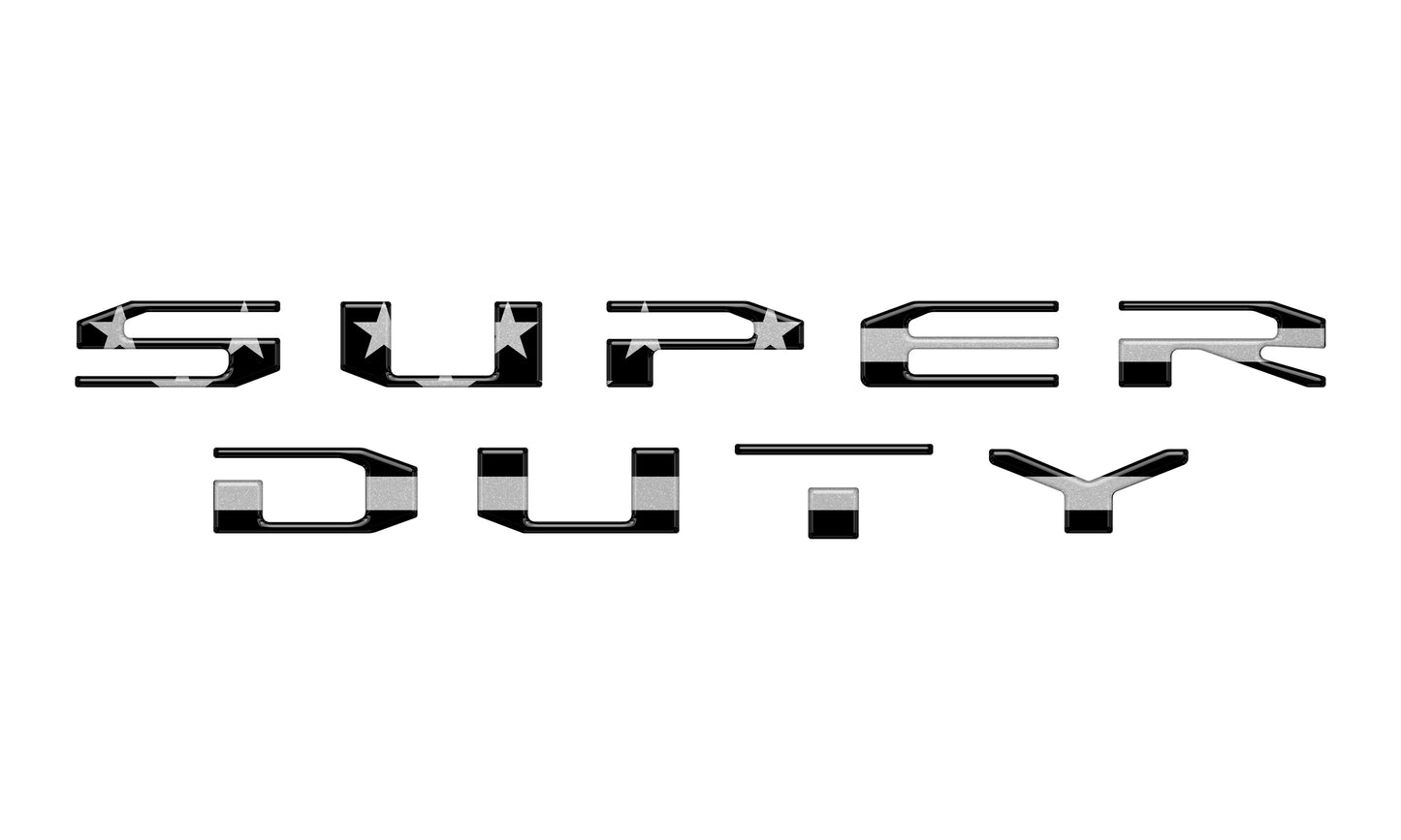 Glovebox Letters Fits 2023-2026 Ford Super Duty by Tufskinz.com
