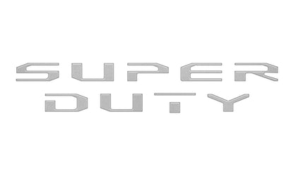 Glovebox Letters Fits 2023-2026 Ford Super Duty by Tufskinz.com