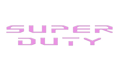 Glovebox Letters Fits 2023-2026 Ford Super Duty by Tufskinz.com