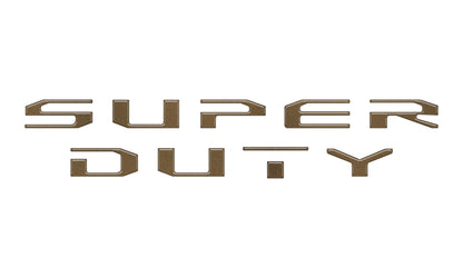 Glovebox Letters Fits 2023-2026 Ford Super Duty by Tufskinz.com