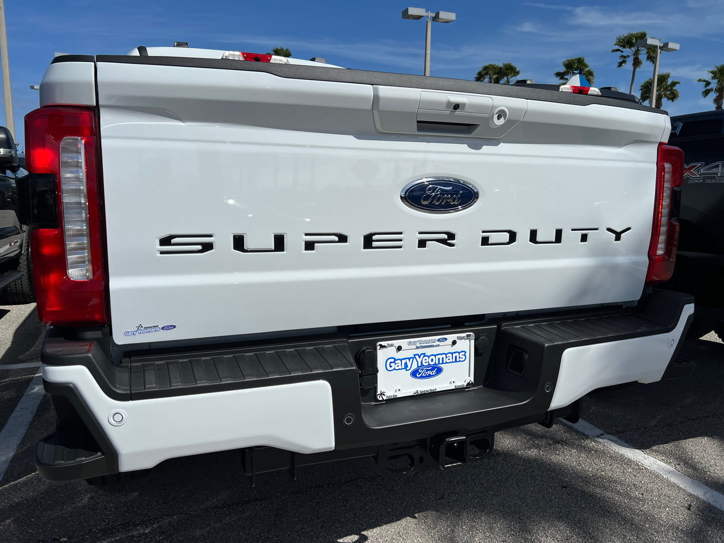 Tailgate Letter Inserts Fits 2023-2026 Ford Super Duty XL/XLT/STX/Tremor/Lariat by Tufskinz.com