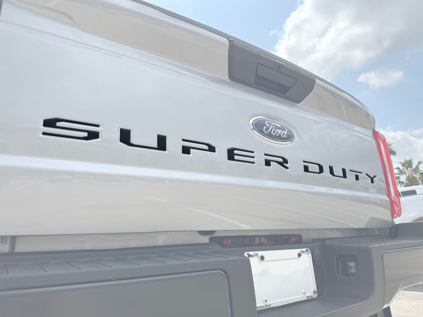 Tailgate Letter Inserts Fits 2023-2026 Ford Super Duty XL/XLT/STX/Tremor/Lariat by Tufskinz.com