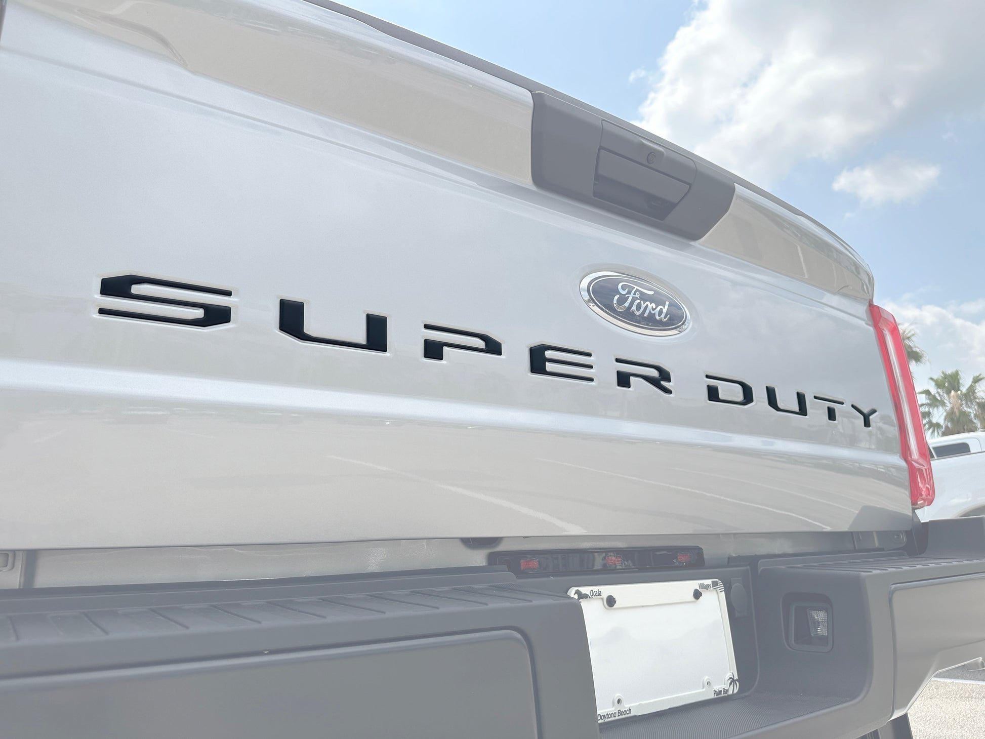 Tailgate Letter Inserts Fits 2023-2026 Ford Super Duty XL/XLT/STX/Tremor/Lariat by Tufskinz.com