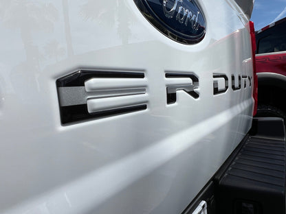 Tailgate Letter Inserts Fits 2023-2026 Ford Super Duty XL/XLT/STX/Tremor/Lariat by Tufskinz.com