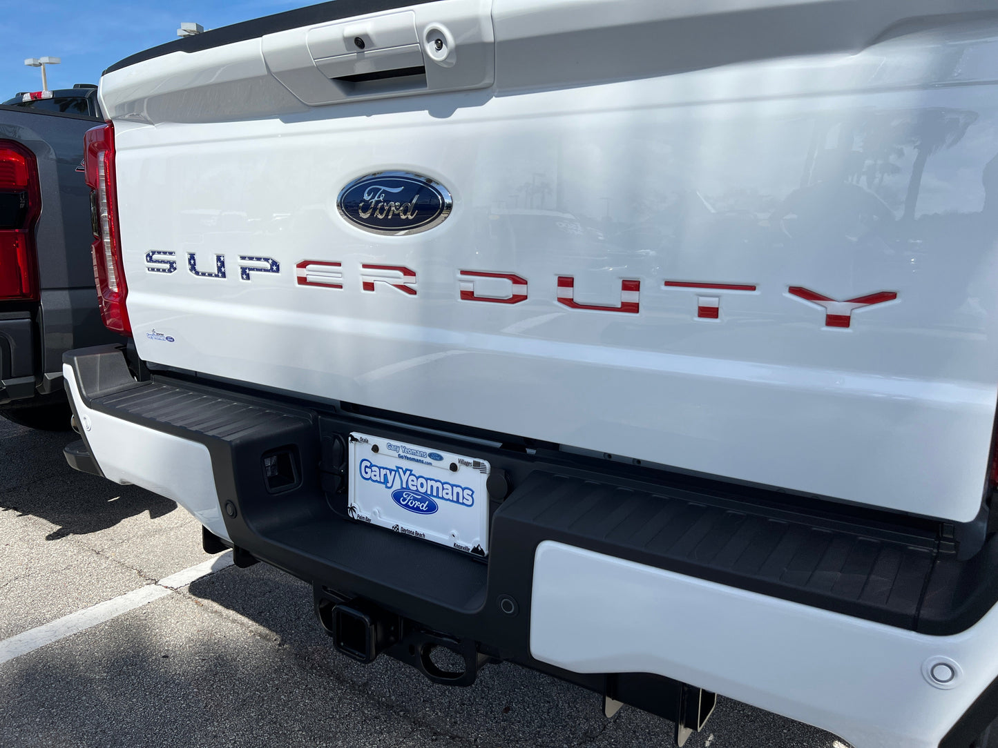 Tailgate Letter Inserts Fits 2023-2026 Ford Super Duty XL/XLT/STX/Tremor/Lariat by Tufskinz.com