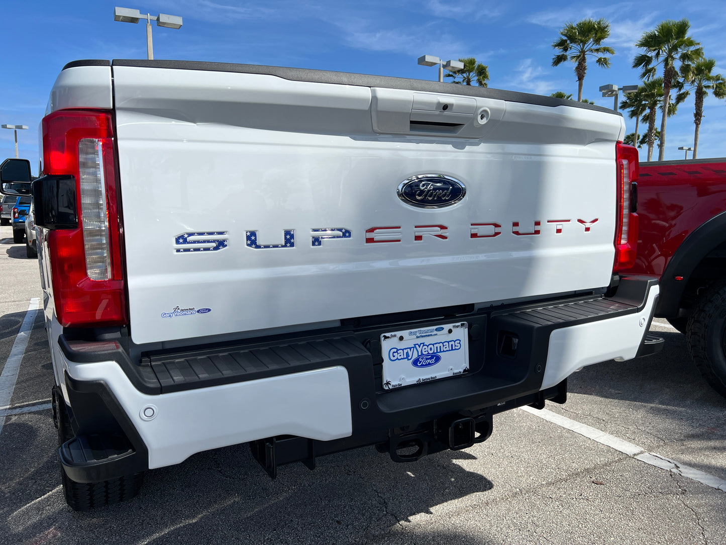 Tailgate Letter Inserts Fits 2023-2026 Ford Super Duty XL/XLT/STX/Tremor/Lariat by Tufskinz.com