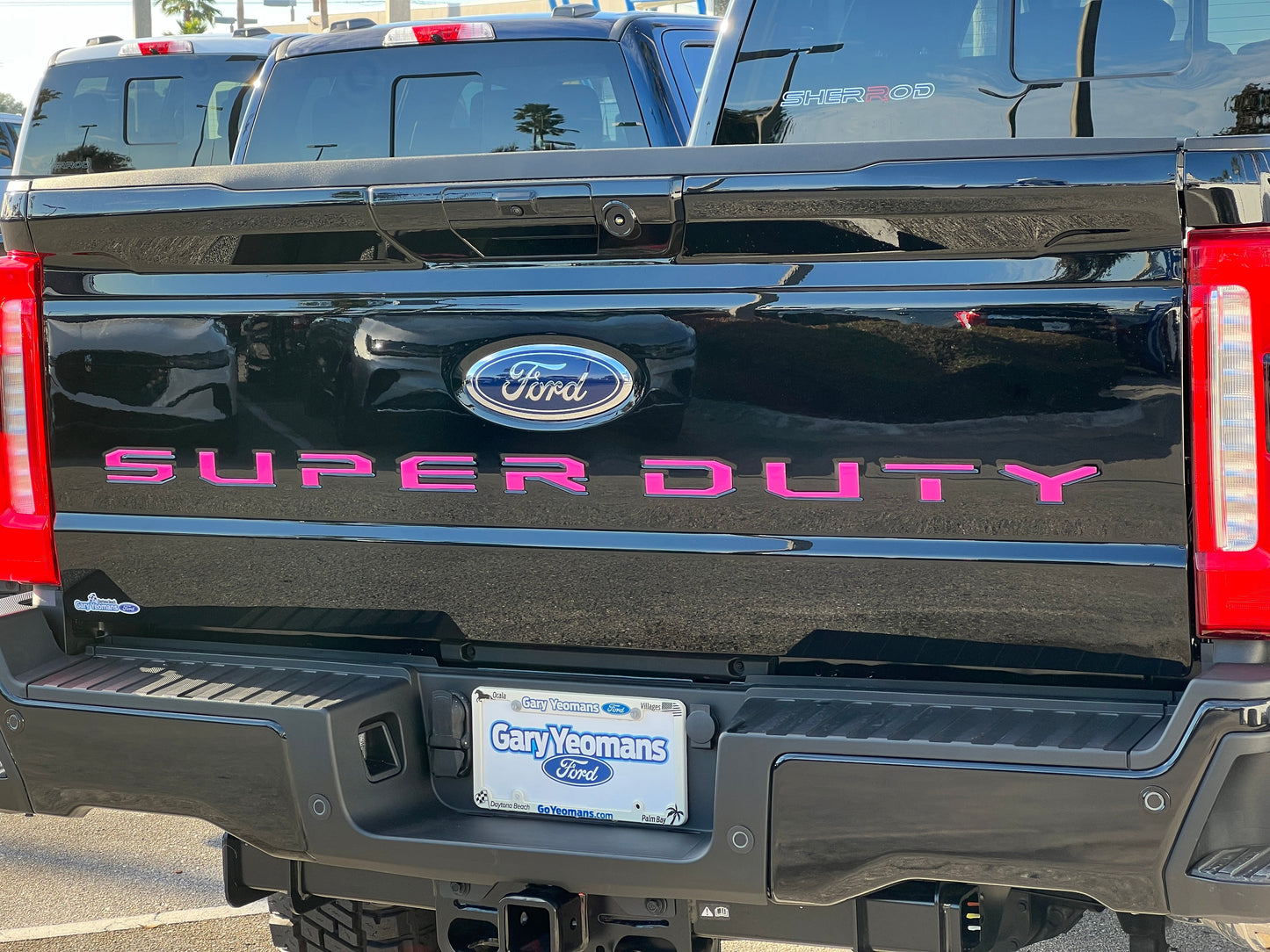 Tailgate Letter Inserts Fits 2023-2026 Ford Super Duty XL/XLT/STX/Tremor/Lariat by Tufskinz.com