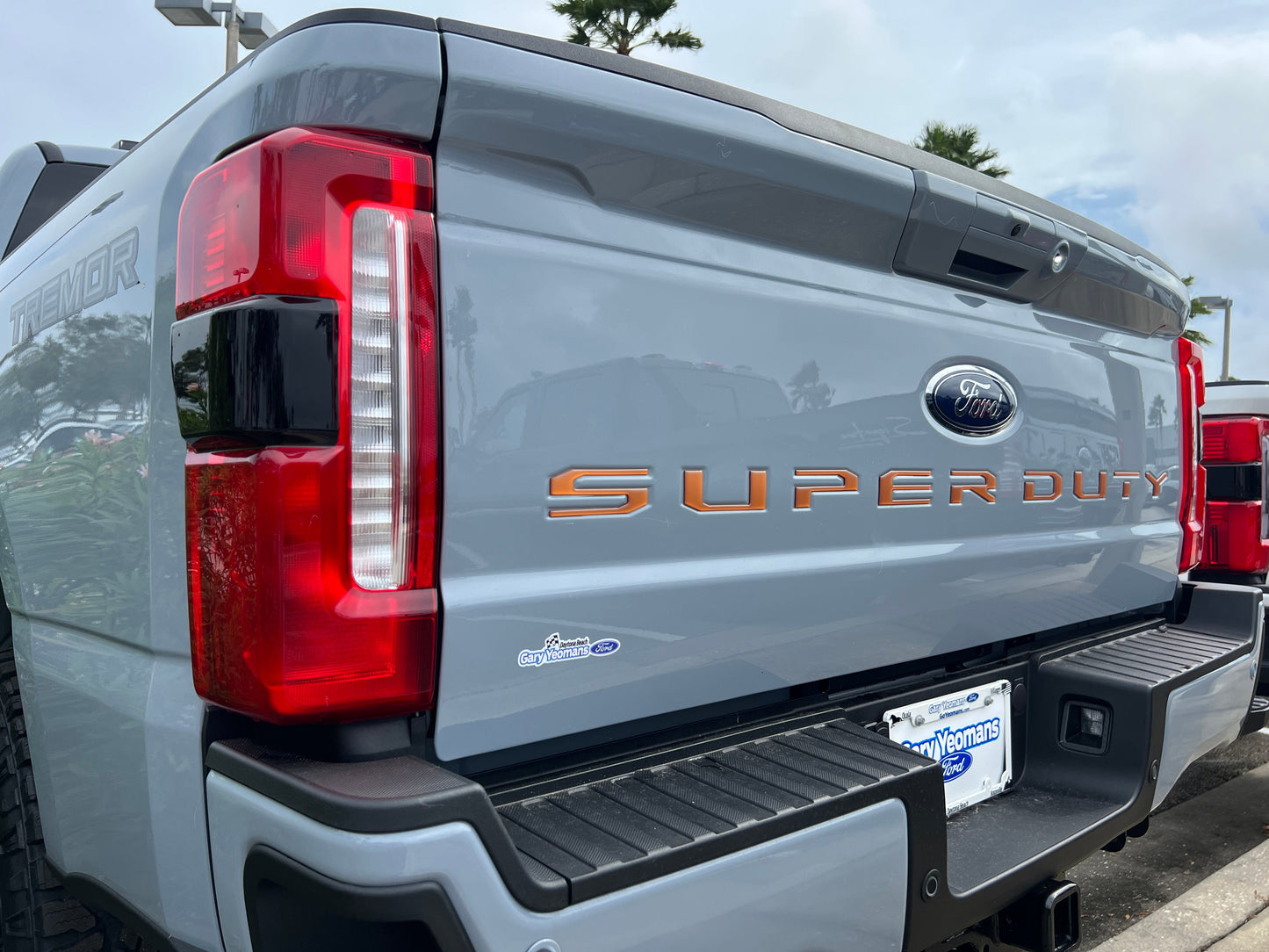 Tailgate Letter Inserts Fits 2023-2026 Ford Super Duty XL/XLT/STX/Tremor/Lariat by Tufskinz.com