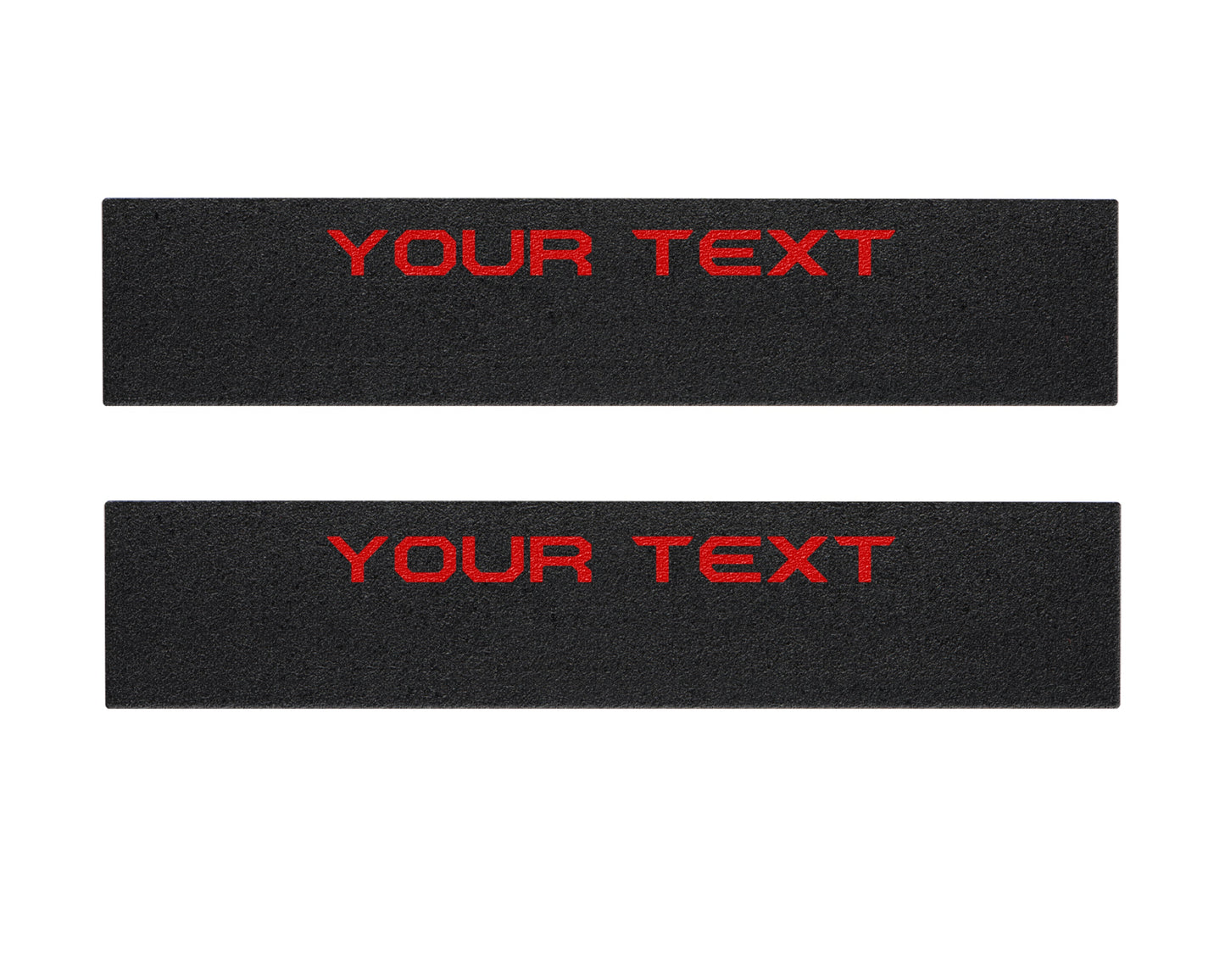 Door Sill Protection Overlays (Textured) Fits 2023-2026 Ford Super Duty by Tufskinz.com