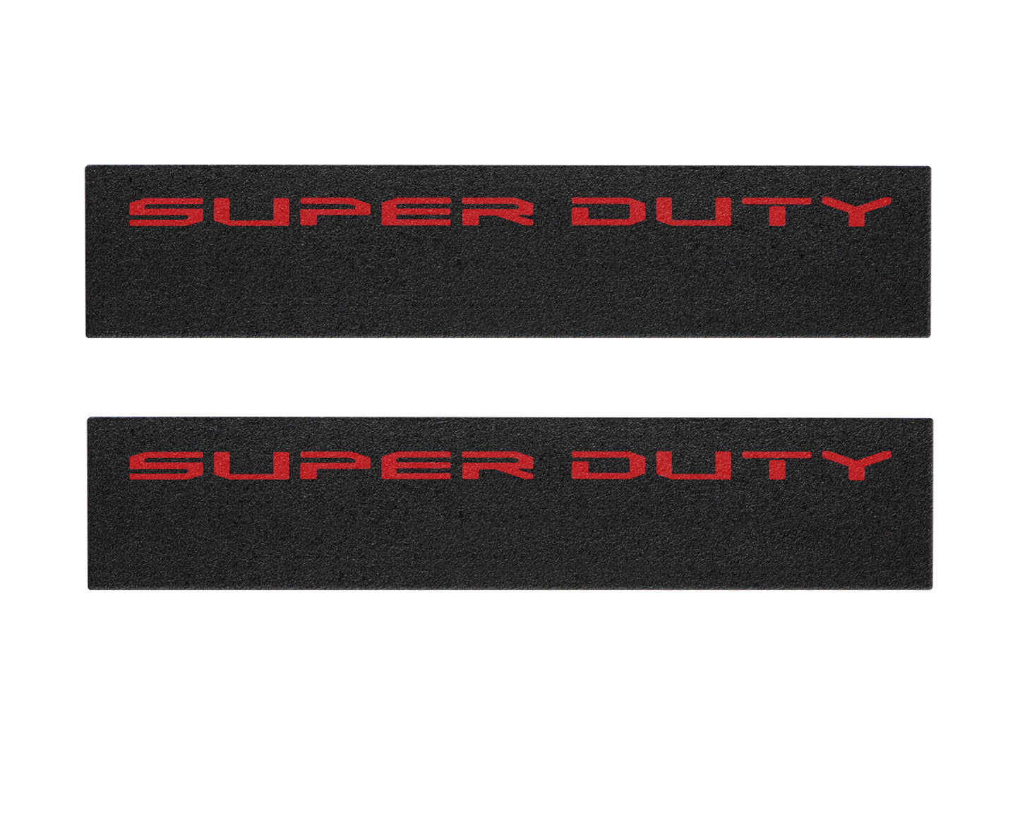 Door Sill Protection Overlays (Textured) Fits 2023-2026 Ford Super Duty by Tufskinz.com