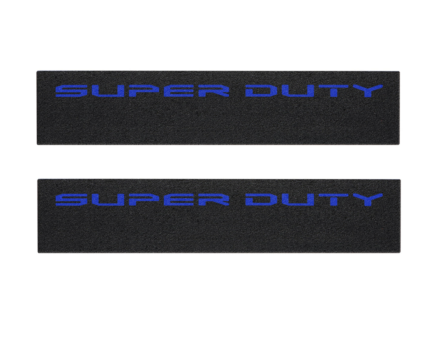 Door Sill Protection Overlays (Textured) Fits 2023-2026 Ford Super Duty by Tufskinz.com