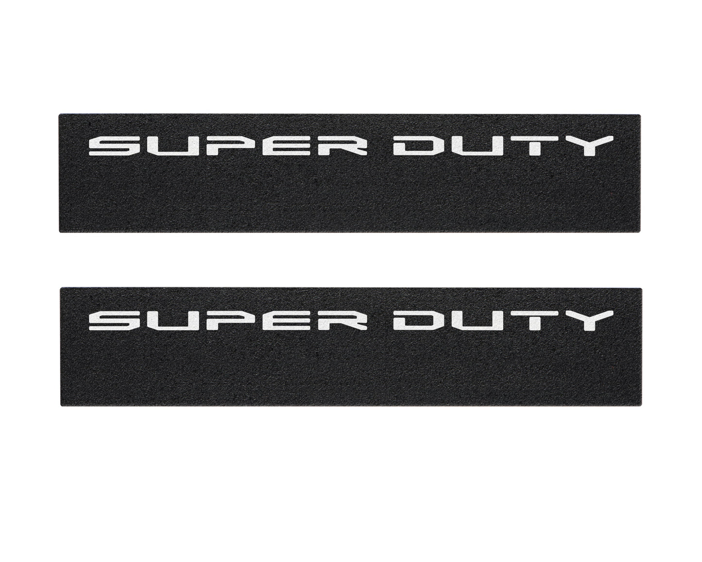 Door Sill Protection Overlays (Textured) Fits 2023-2026 Ford Super Duty by Tufskinz.com