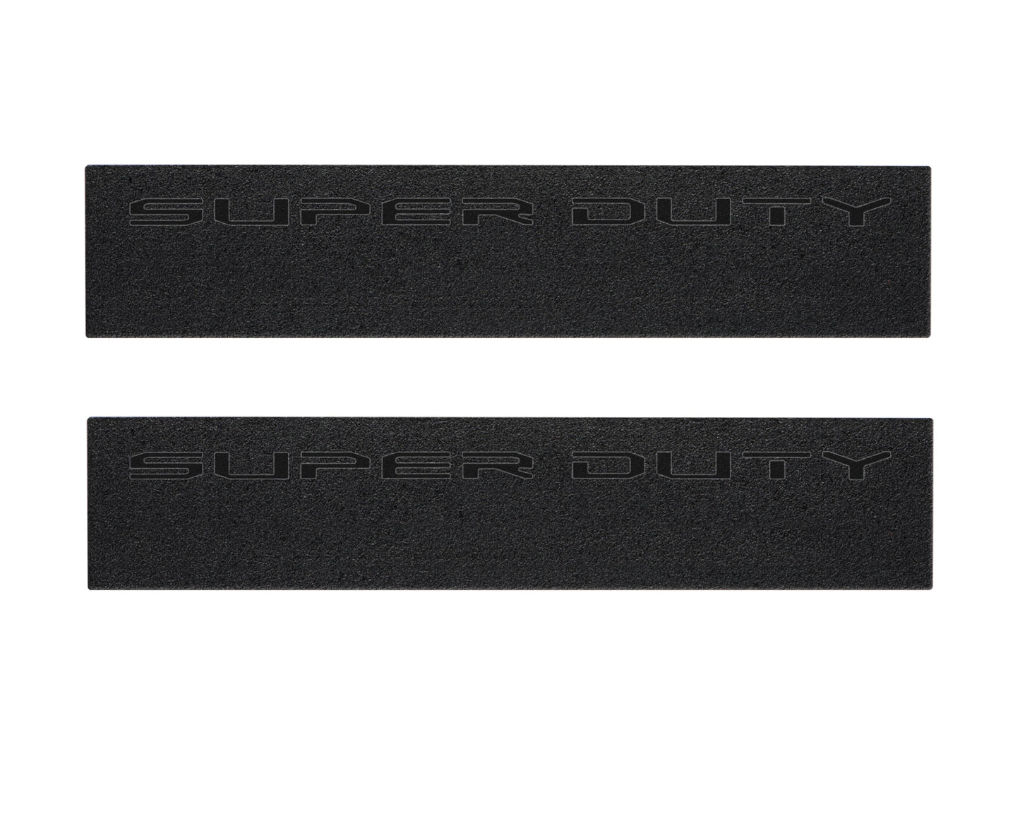 Door Sill Protection Overlays (Textured) Fits 2023-2026 Ford Super Duty by Tufskinz.com
