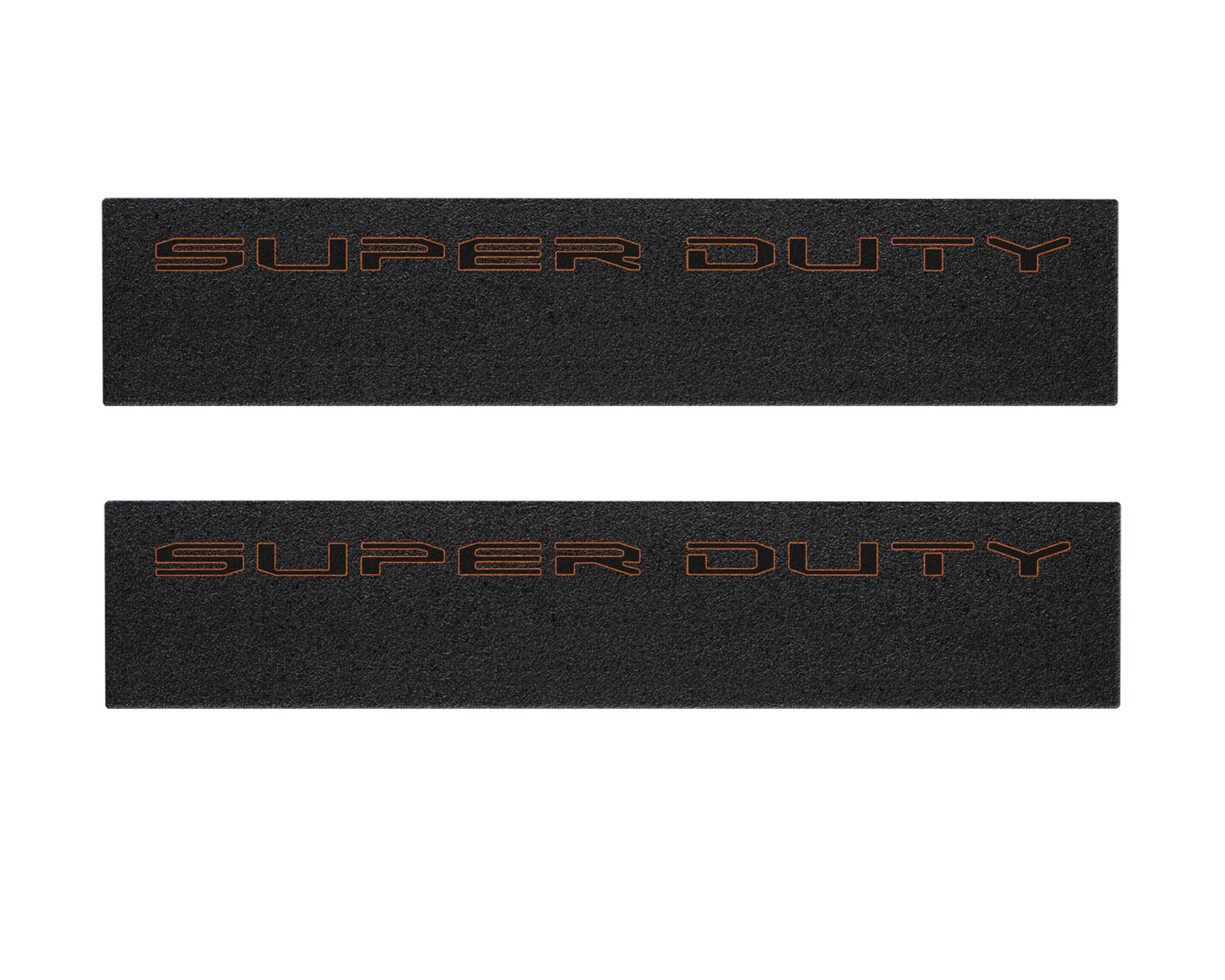 Door Sill Protection Overlays (Textured) Fits 2023-2026 Ford Super Duty by Tufskinz.com