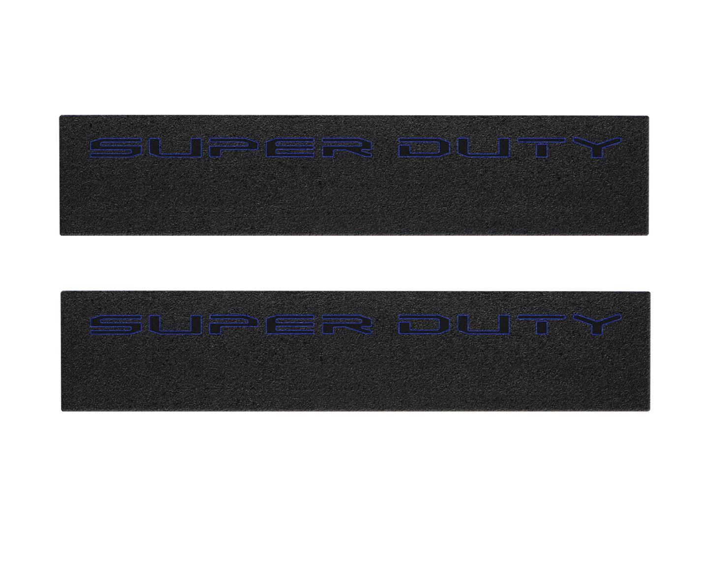 Door Sill Protection Overlays (Textured) Fits 2023-2026 Ford Super Duty by Tufskinz.com
