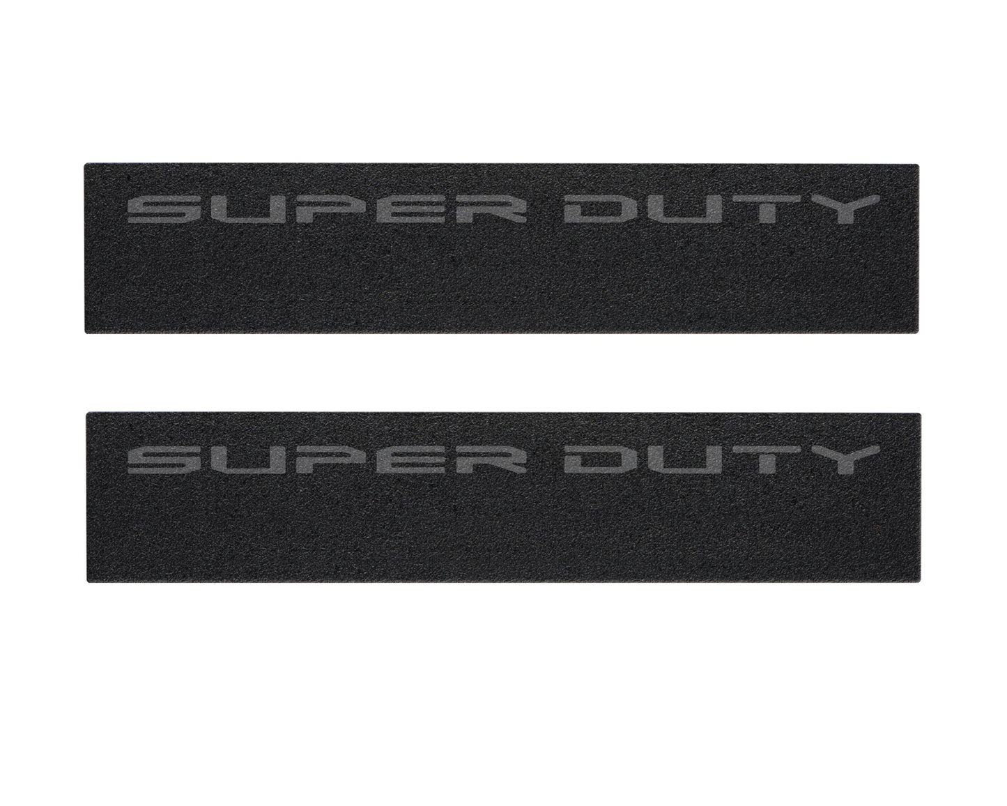 Door Sill Protection Overlays (Textured) Fits 2023-2026 Ford Super Duty by Tufskinz.com