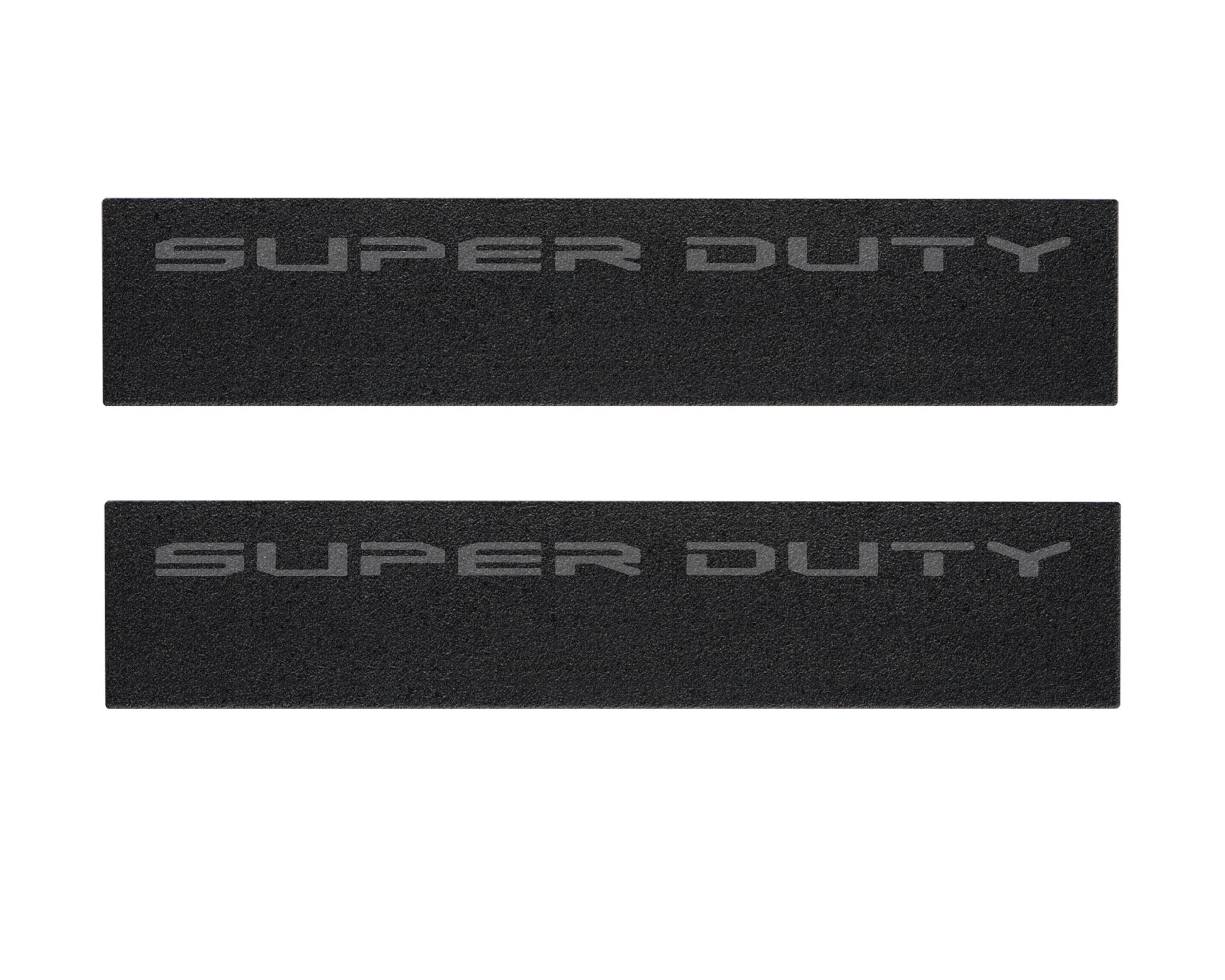 Door Sill Protection Overlays (Textured) Fits 2023-2026 Ford Super Duty by Tufskinz.com