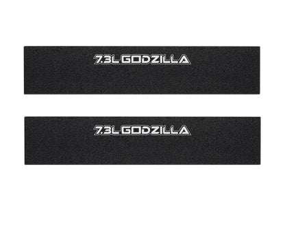 Door Sill Protection Overlays (Textured) Fits 2023-2026 Ford Super Duty by Tufskinz.com
