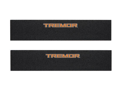 Door Sill Protection Overlays (Textured) Fits 2023-2026 Ford Super Duty by Tufskinz.com