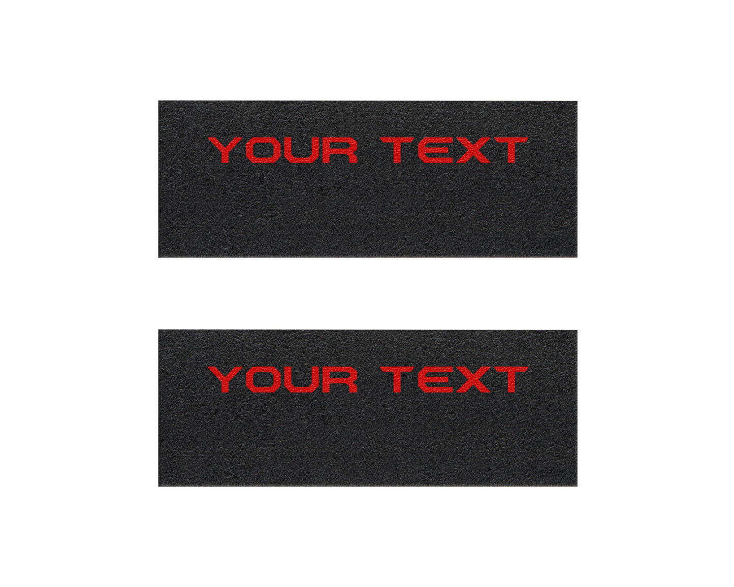 Door Sill Protection Overlays (Textured) Fits 2023-2026 Ford Super Duty by Tufskinz.com