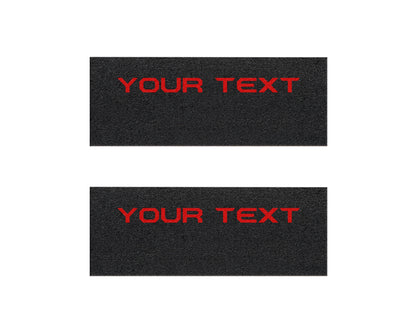 Door Sill Protection Overlays (Textured) Fits 2023-2026 Ford Super Duty by Tufskinz.com