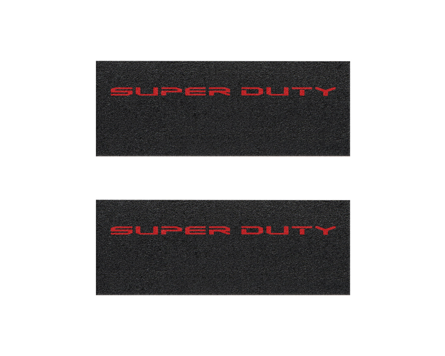 Door Sill Protection Overlays (Textured) Fits 2023-2026 Ford Super Duty by Tufskinz.com