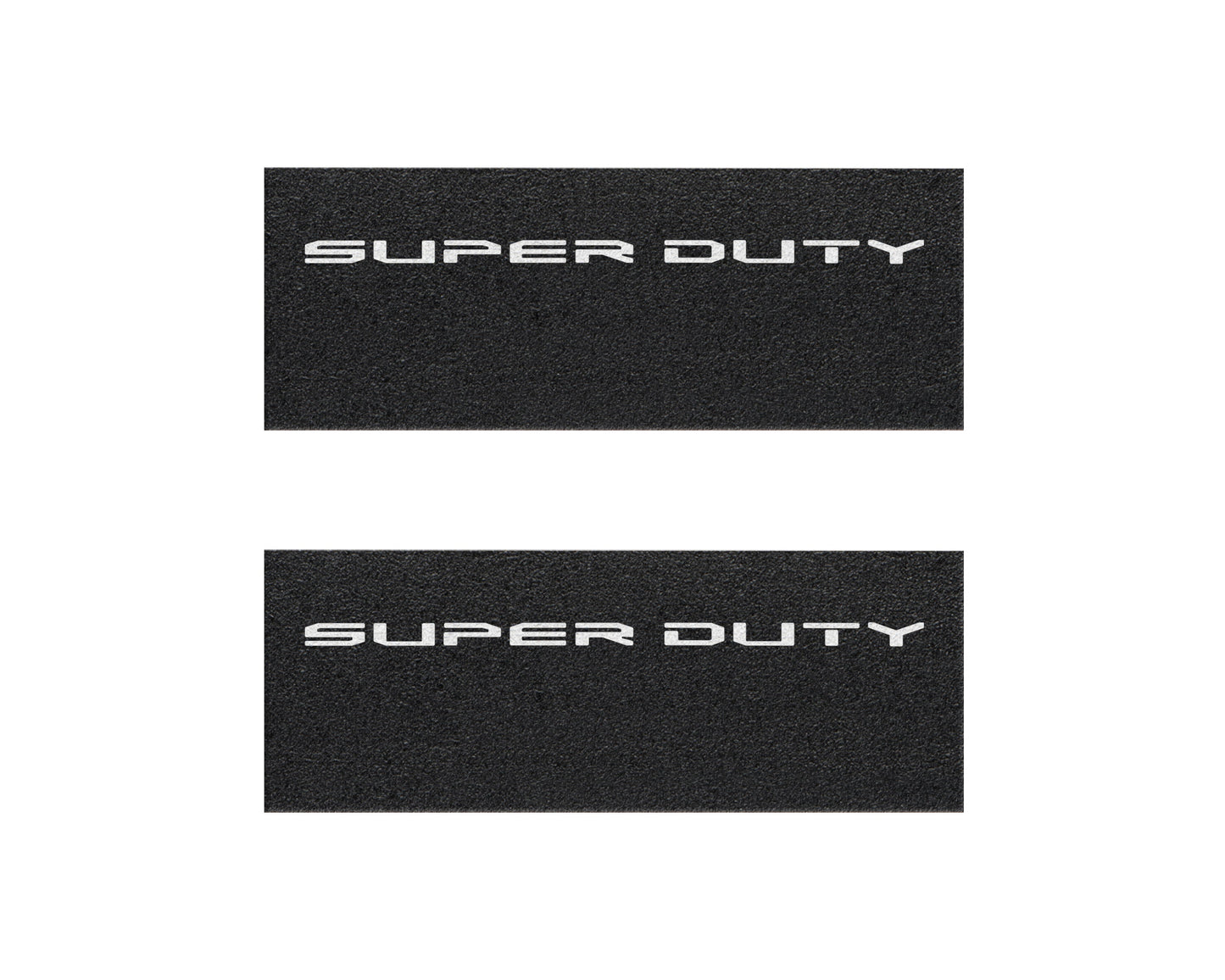 Door Sill Protection Overlays (Textured) Fits 2023-2026 Ford Super Duty by Tufskinz.com