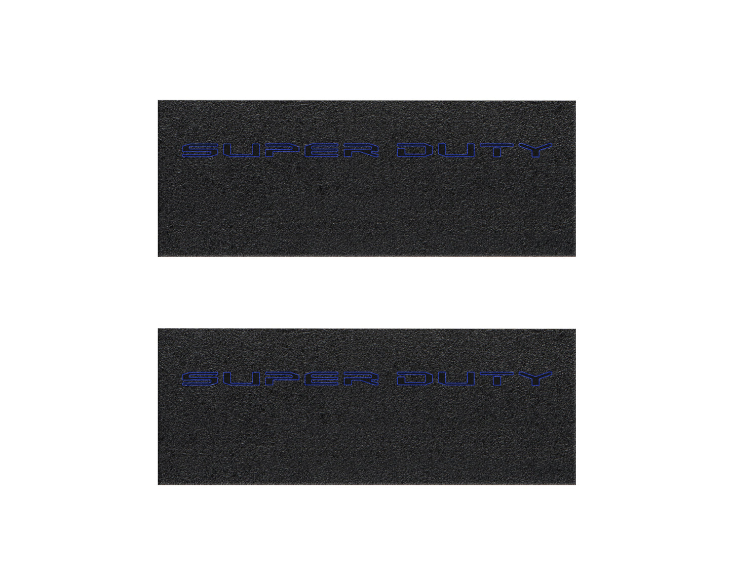 Door Sill Protection Overlays (Textured) Fits 2023-2026 Ford Super Duty by Tufskinz.com