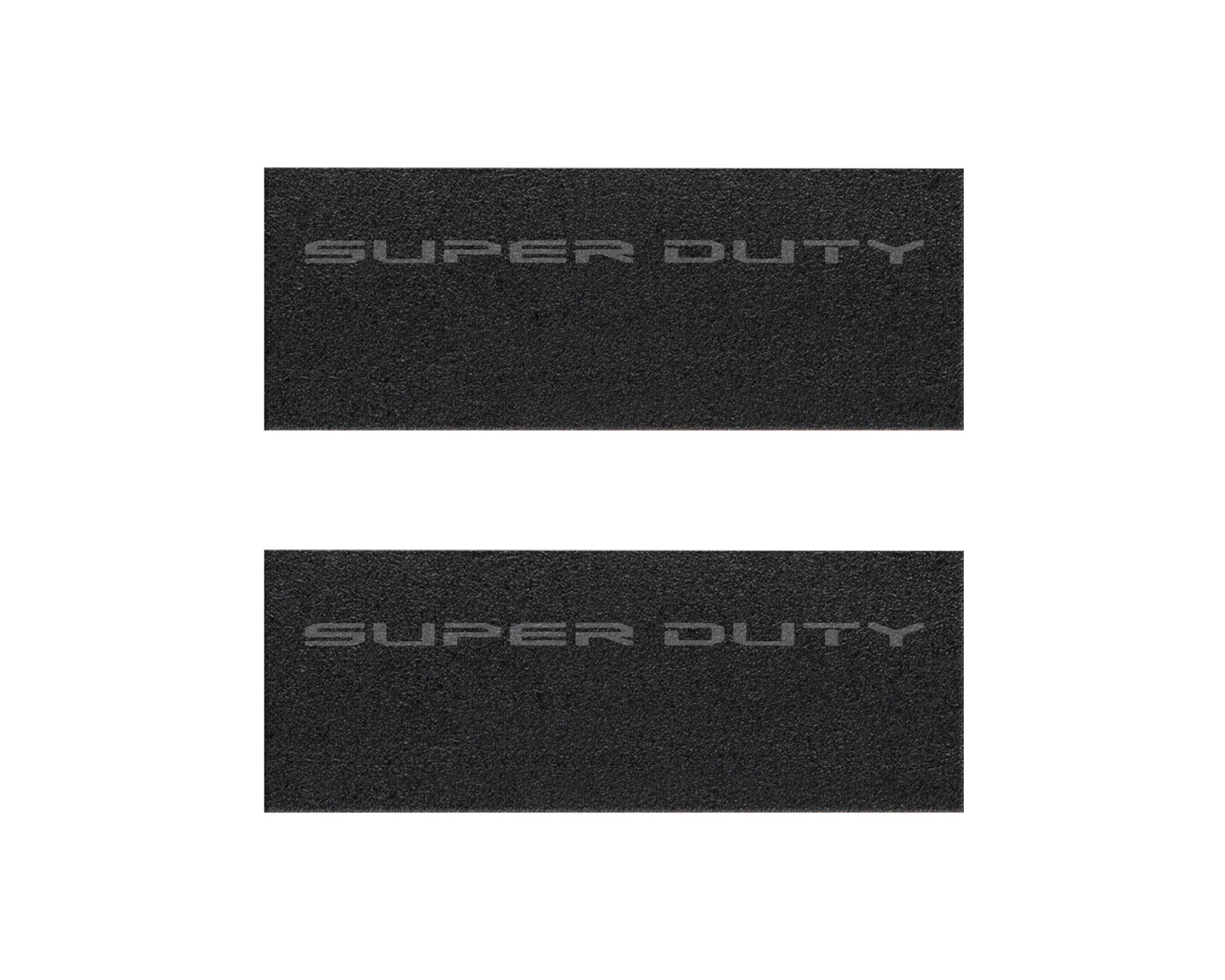 Door Sill Protection Overlays (Textured) Fits 2023-2026 Ford Super Duty by Tufskinz.com