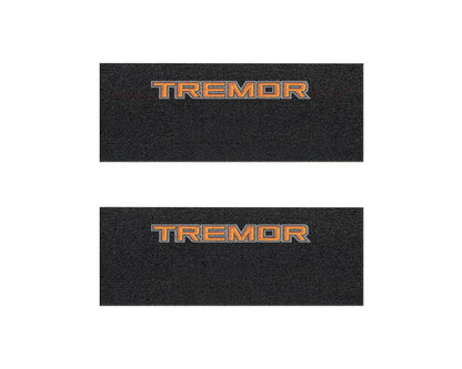 Door Sill Protection Overlays (Textured) Fits 2023-2026 Ford Super Duty by Tufskinz.com