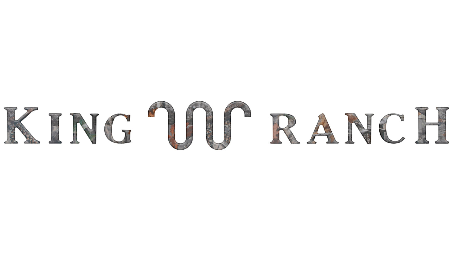 Tailgate Letter Inserts Fits 2023-2026 Ford Super Duty King Ranch by Tufskinz.com