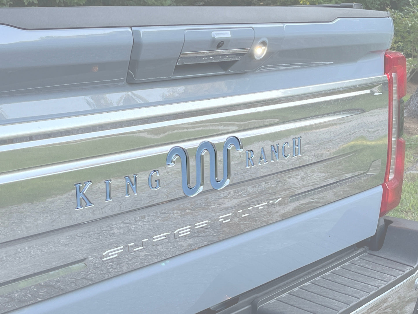 Tailgate Letter Inserts Fits 2023-2026 Ford Super Duty King Ranch by Tufskinz.com