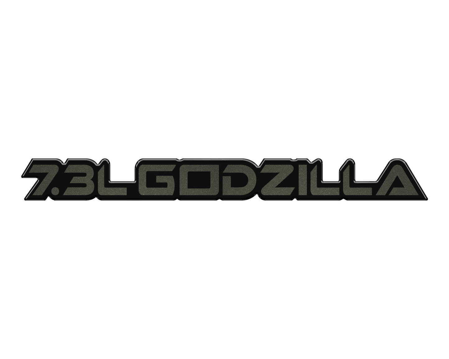 7.3L Godzilla Badge Fits 2020-2026 Ford Super Duty by Tufskinz.com