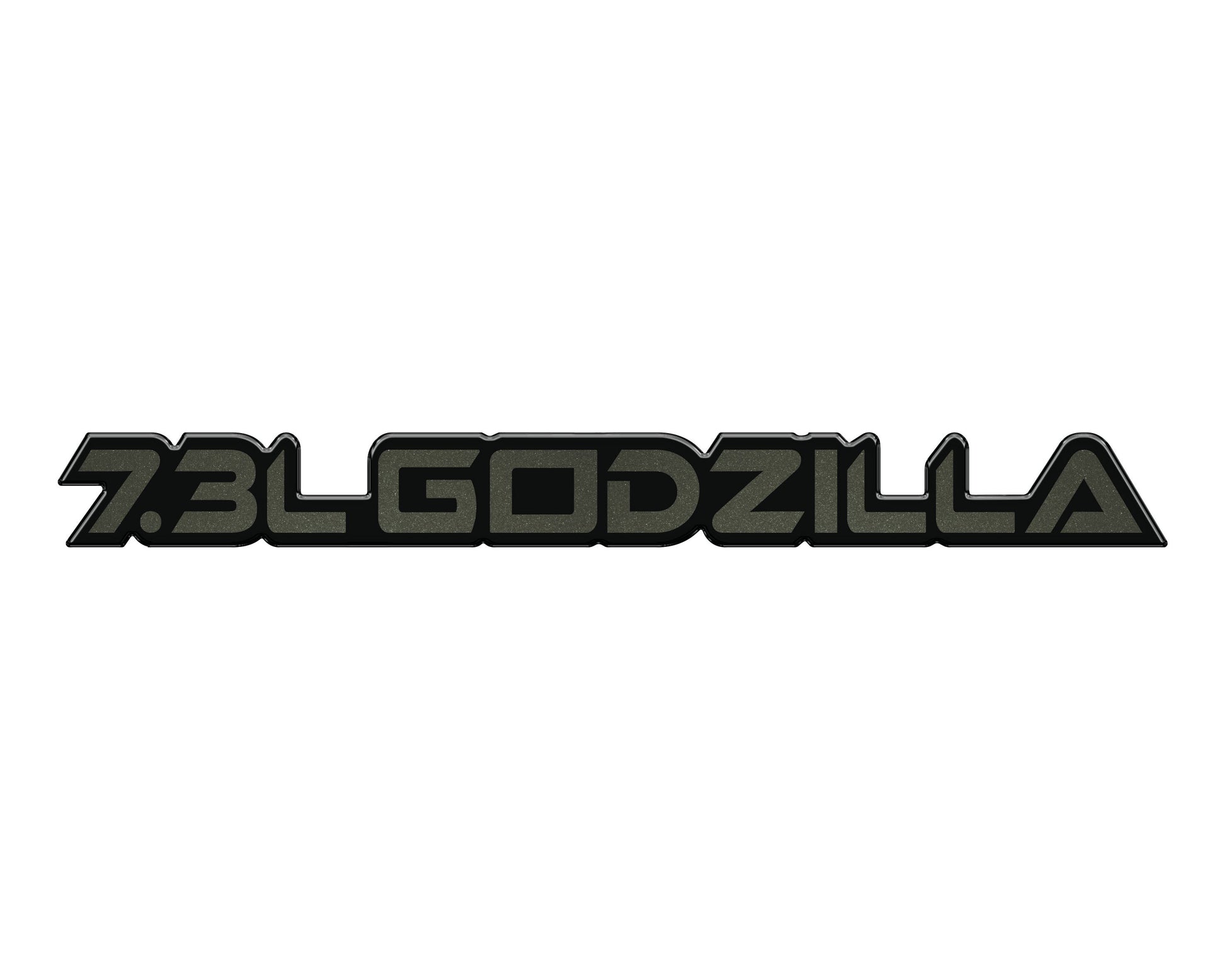7.3L Godzilla Badge Fits 2020-2026 Ford Super Duty by Tufskinz.com