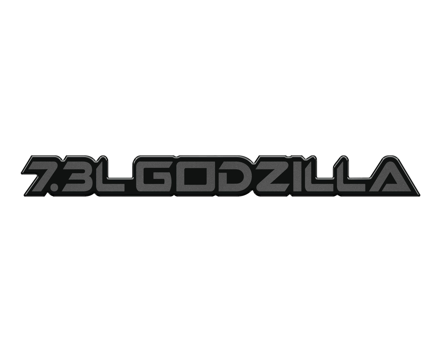7.3L Godzilla Badge Fits 2020-2026 Ford Super Duty by Tufskinz.com