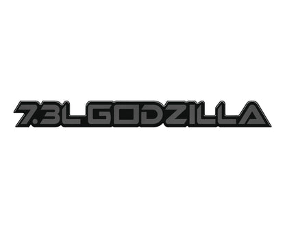 7.3L Godzilla Badge Fits 2020-2026 Ford Super Duty by Tufskinz.com