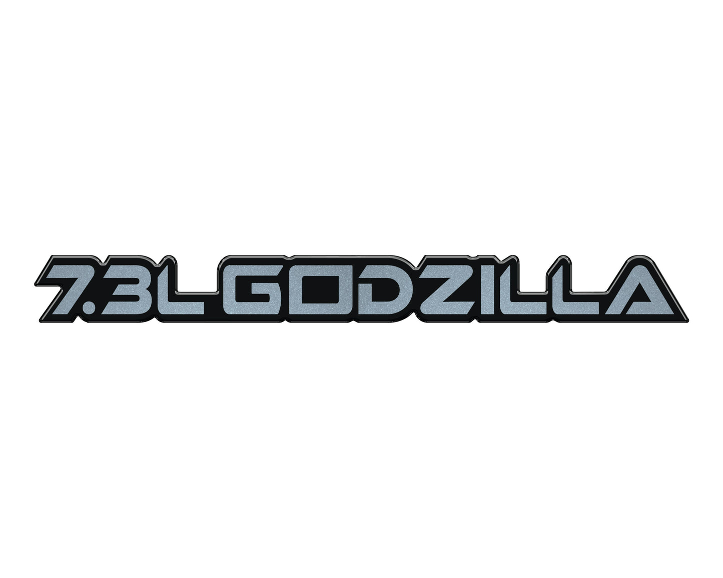 7.3L Godzilla Badge Fits 2020-2026 Ford Super Duty by Tufskinz.com