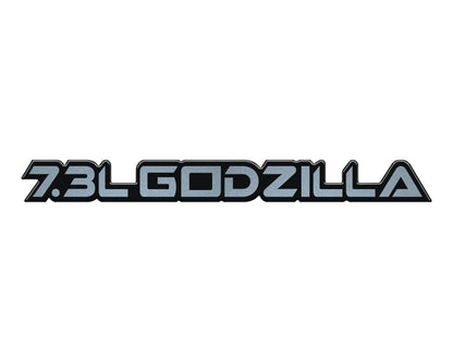 7.3L Godzilla Badge Fits 2020-2026 Ford Super Duty by Tufskinz.com