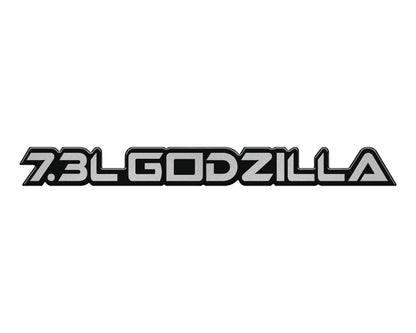 7.3L Godzilla Badge Fits 2020-2026 Ford Super Duty by Tufskinz.com