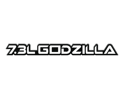 7.3L Godzilla Badge Fits 2020-2026 Ford Super Duty by Tufskinz.com