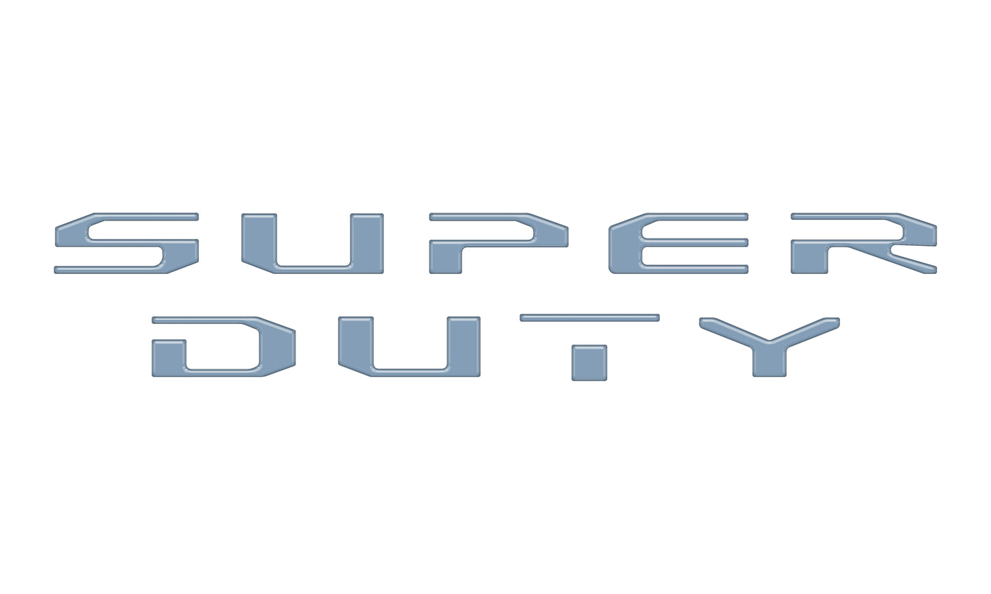 Glovebox Letters Fits 2023-2026 Ford Super Duty by Tufskinz.com